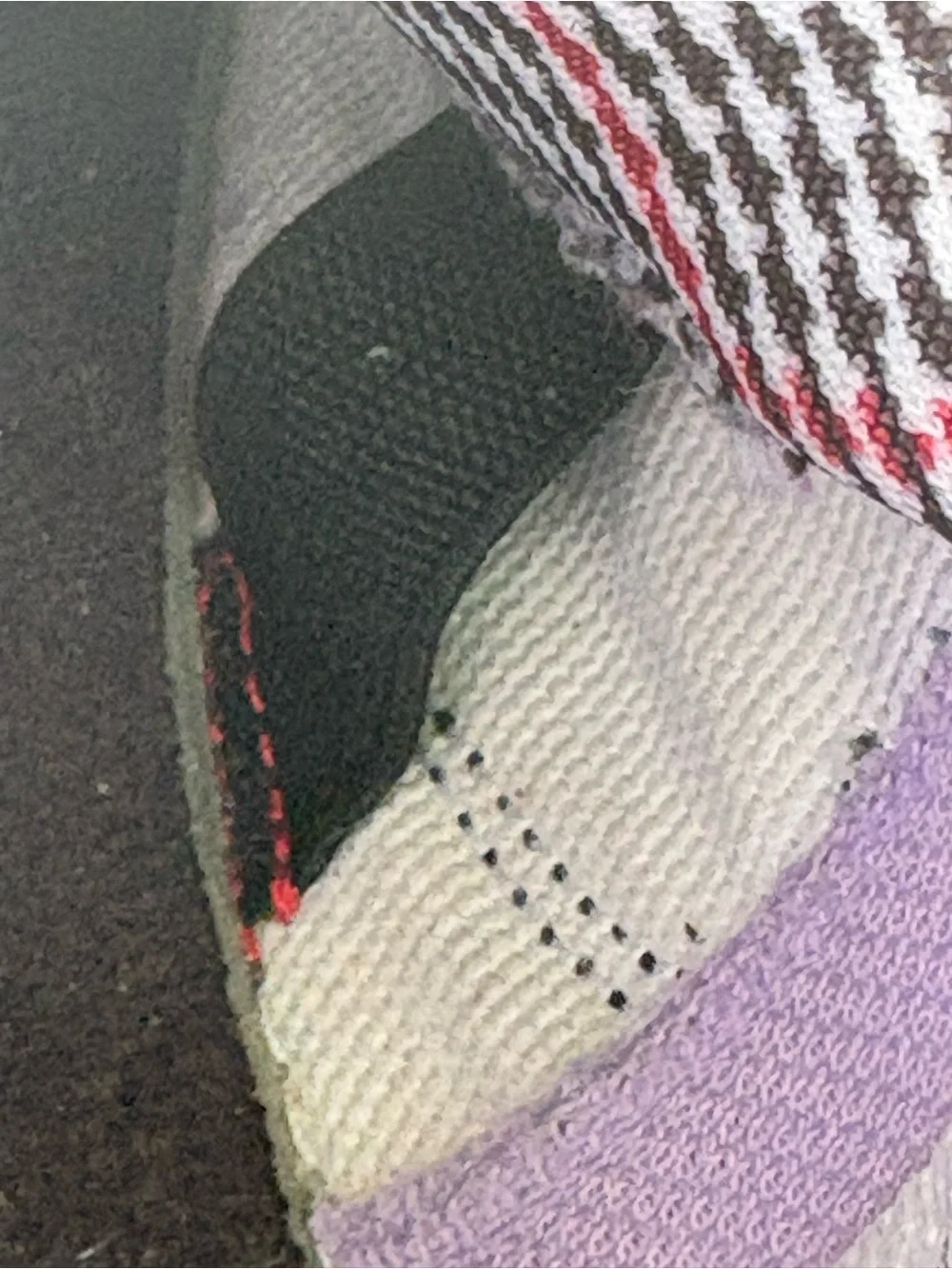 Original Jordan Max Aura 3 GS Black Lilac for Kids